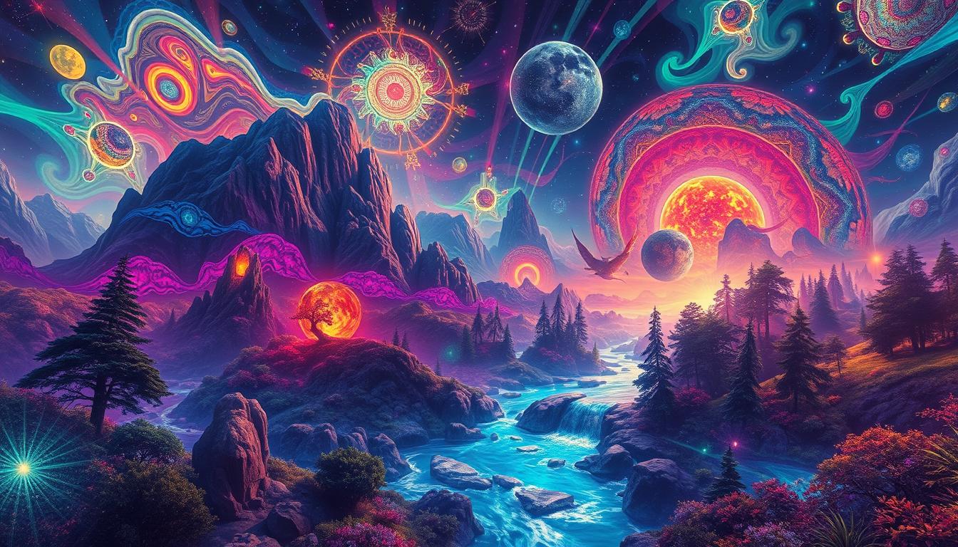 DMT experience environment